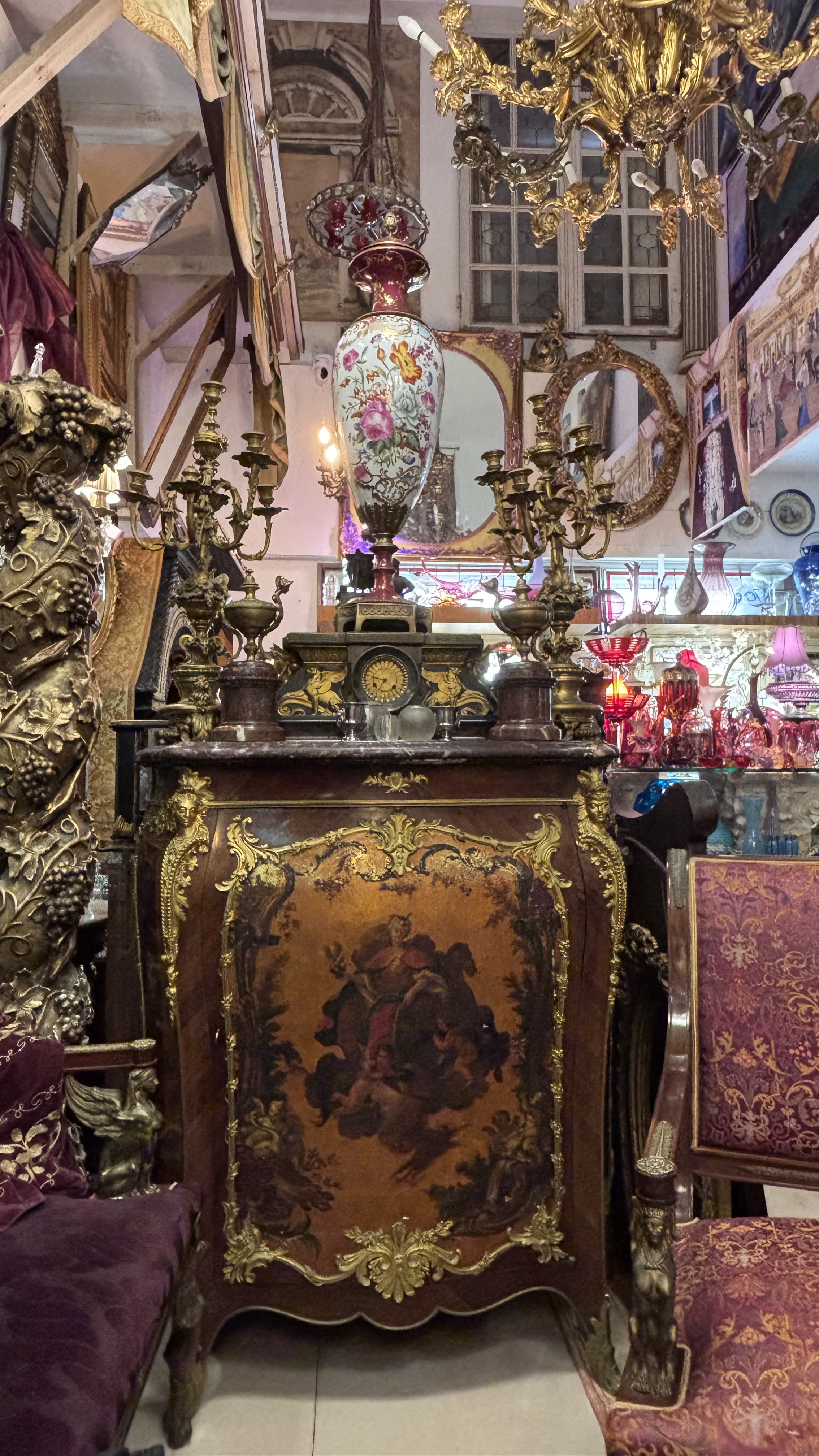 Interior detail from the Maison